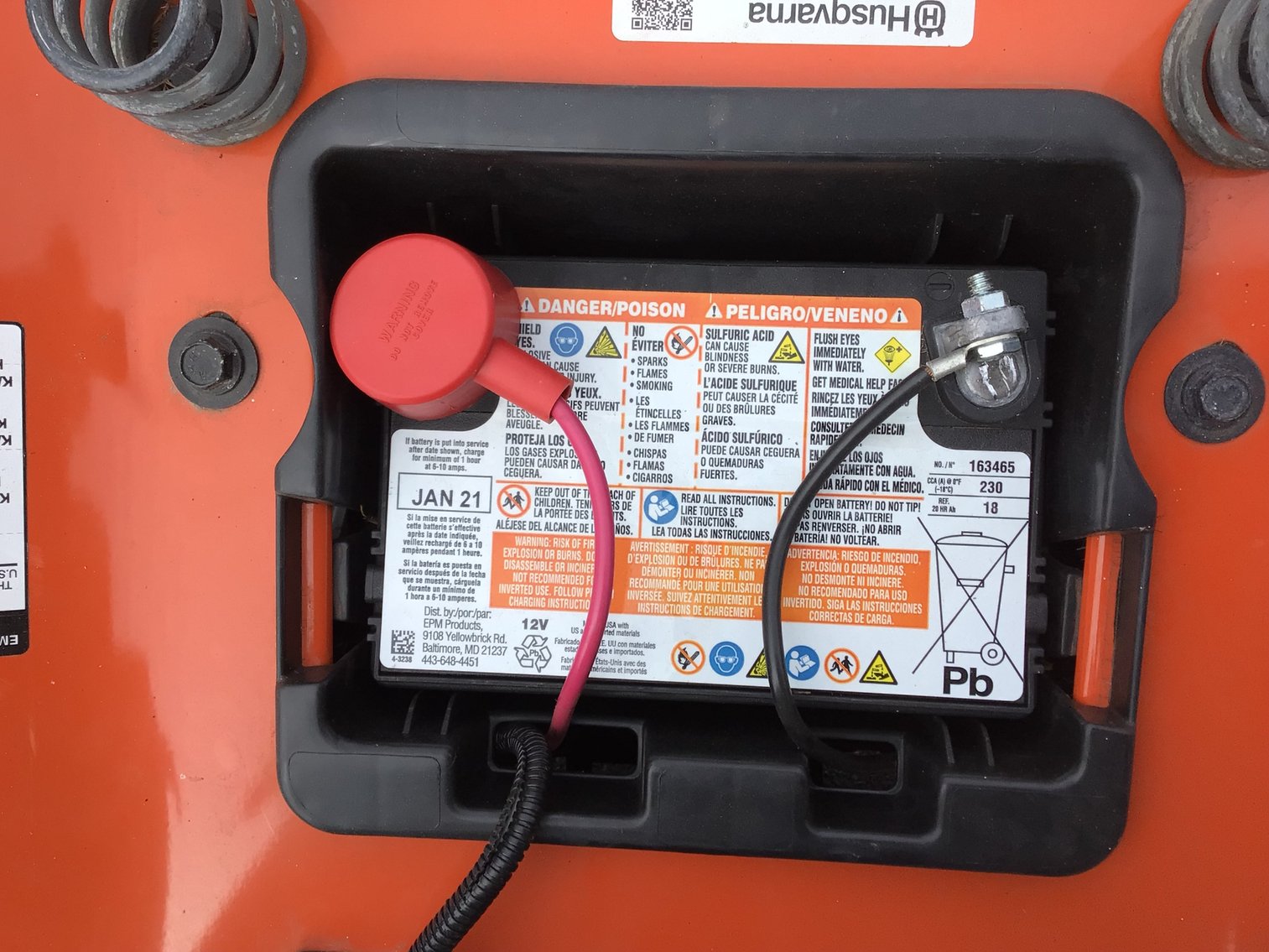 Image for Husqvarna LTH 17538 Riding Mower