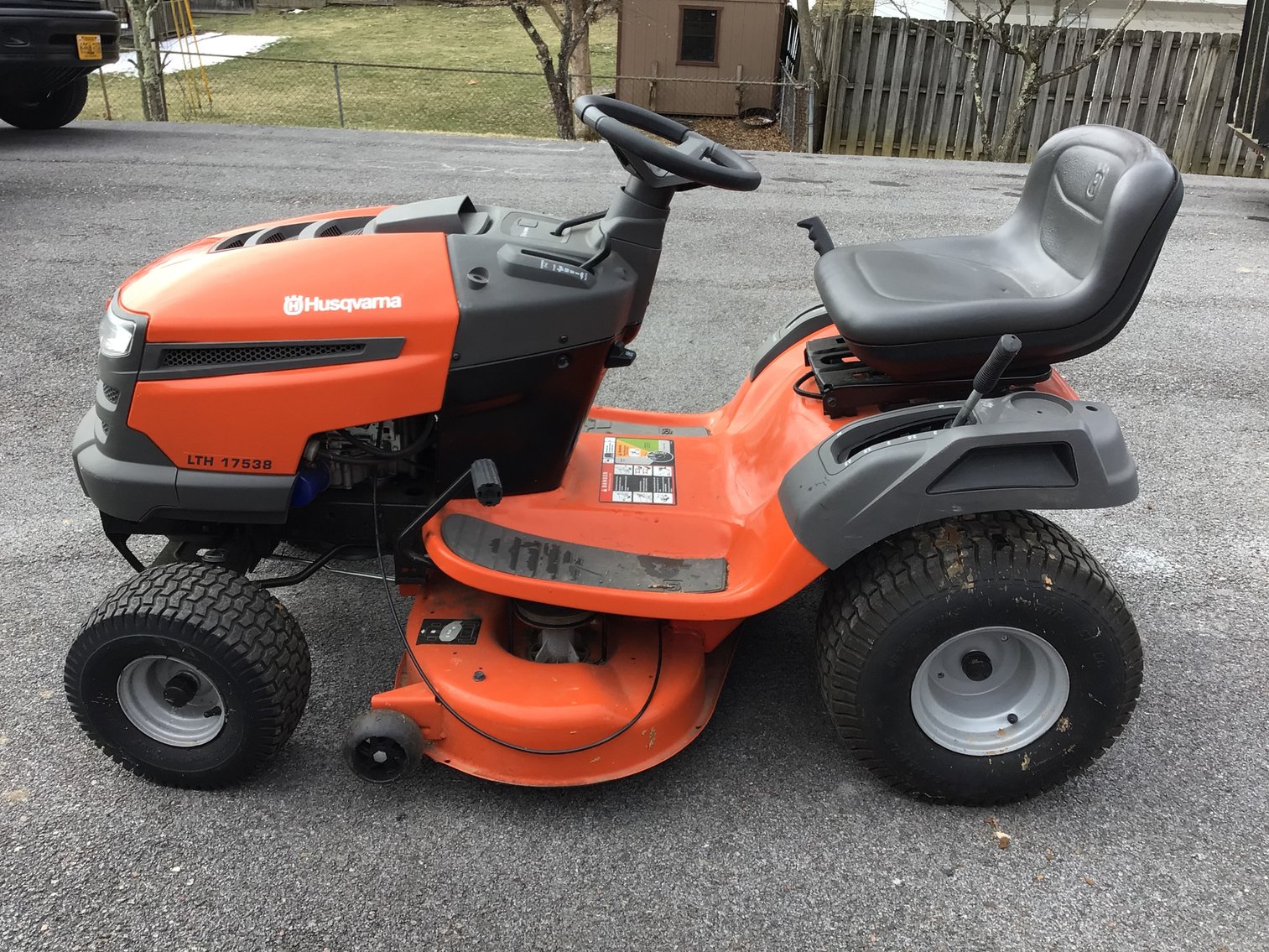 Image for Husqvarna LTH 17538 Riding Mower