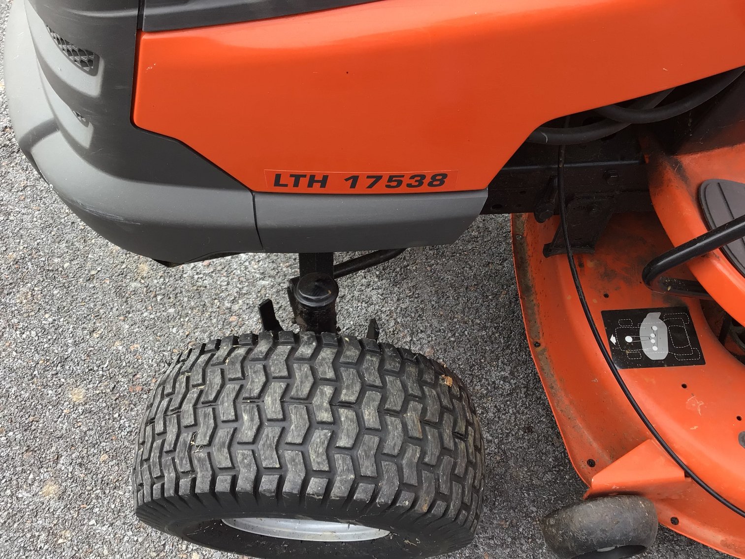 Image for Husqvarna LTH 17538 Riding Mower