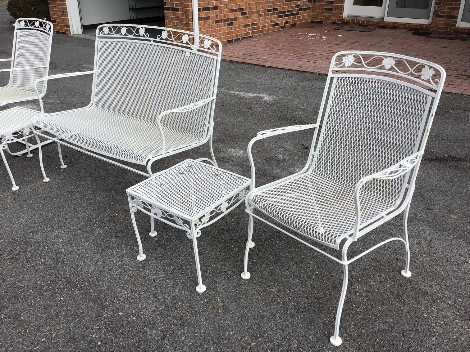 Image for 5 Piece Wrought Iron Patio Set