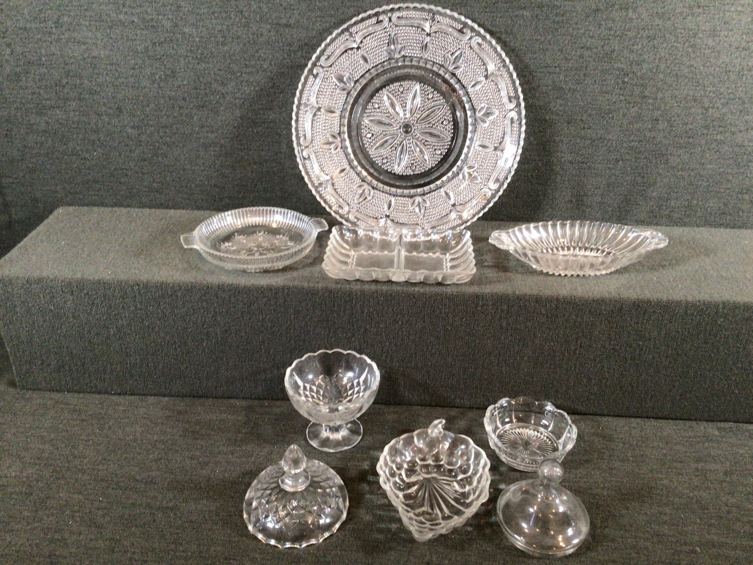 Image for Glass Serving Pieces - Mixed Patterns
