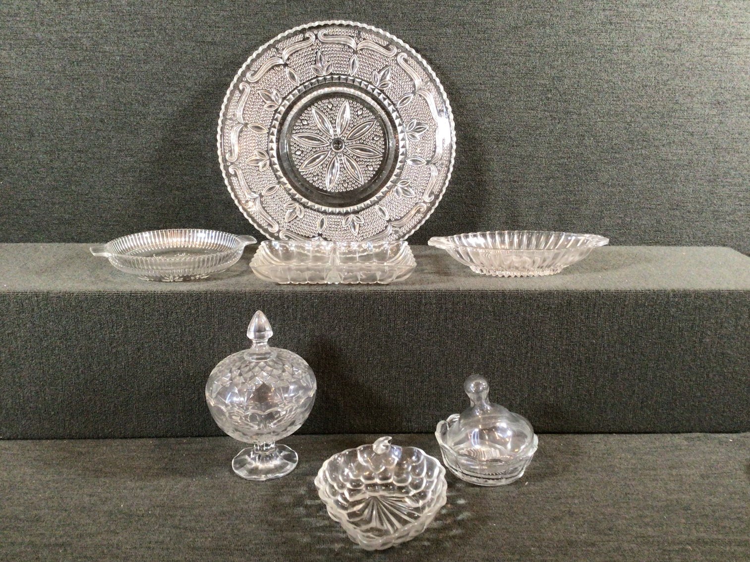 Image for Glass Serving Pieces - Mixed Patterns