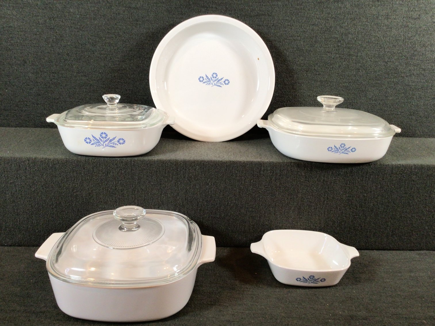 Image for Vintage Cornflower Blue Corningware