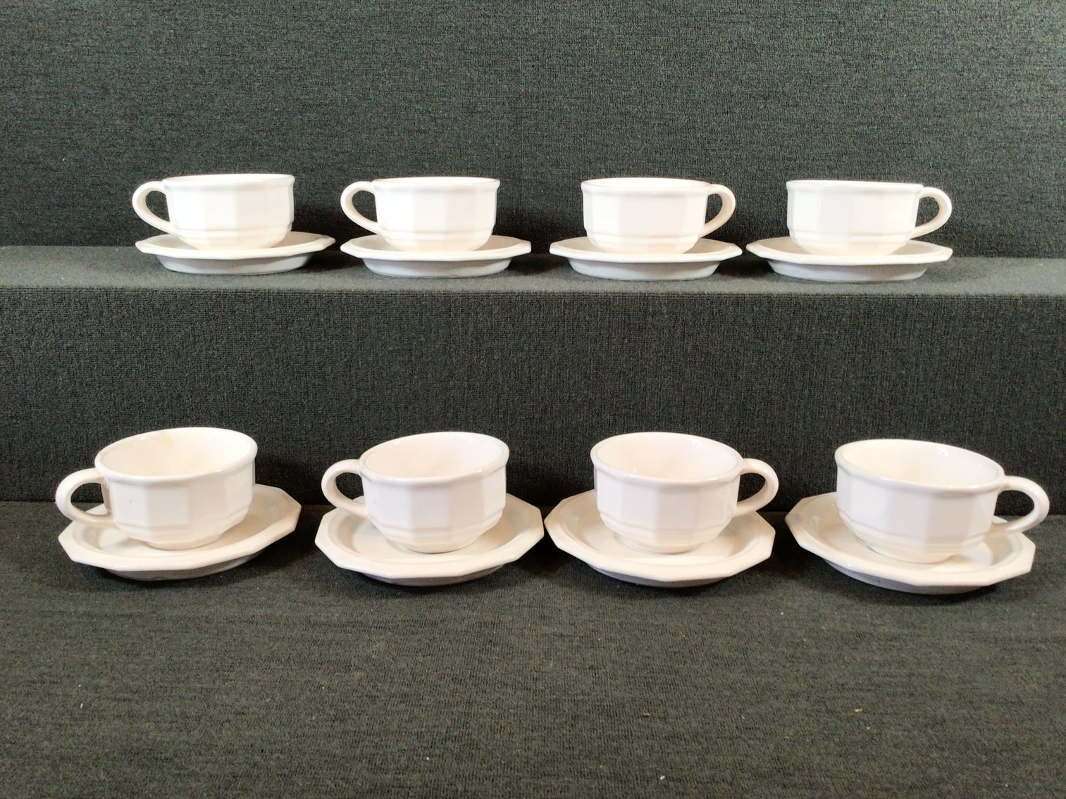 Image for White Cups, Saucers and Cereal Bowls