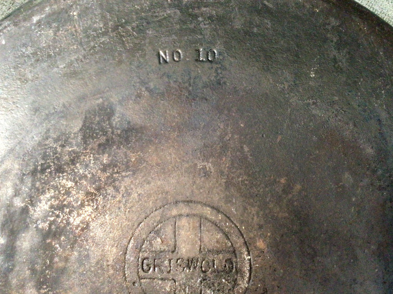 Image for Vintage Iron Skillets - One is Griswold