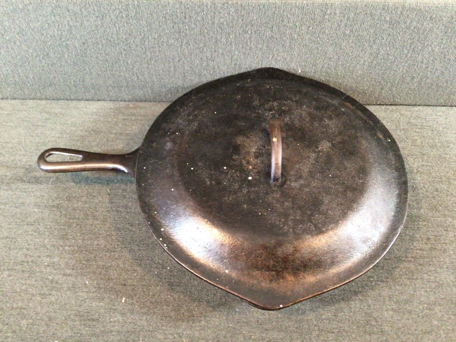 Image for Vintage Iron Skillets - One is Griswold