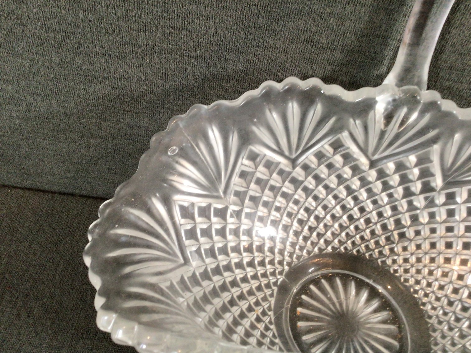 Image for Glass Basket and Serving Platters