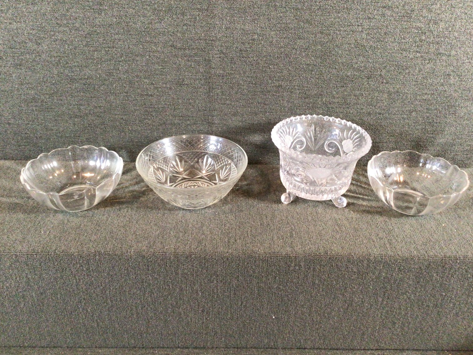 Image for Divided Glass Relish Tray and More