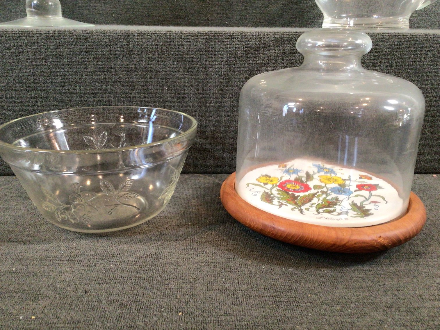 Image for Covered Cheese Board, Pitcher, Brandy Snifter and More