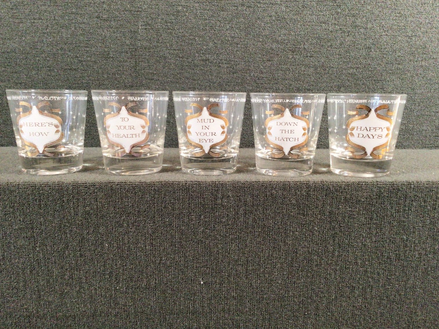 Image for “Drink To Your Health” Barware Glasses and More