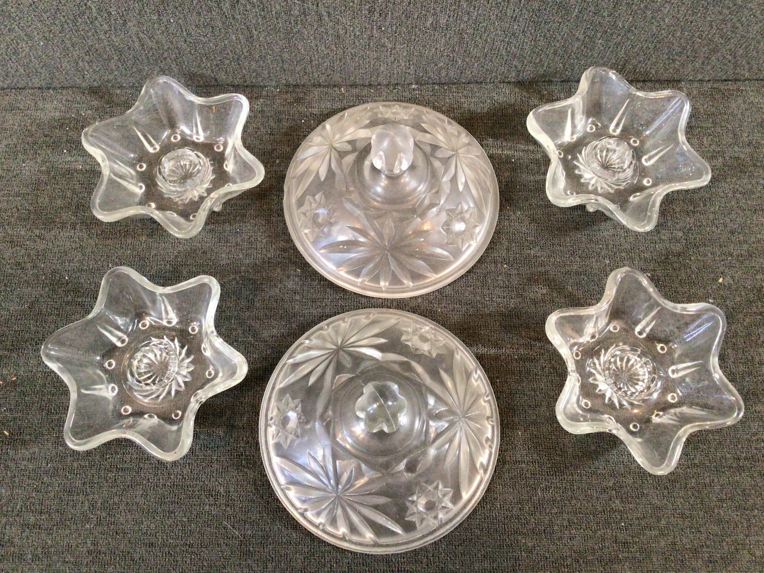 Image for Glass Star Candle Holders and More