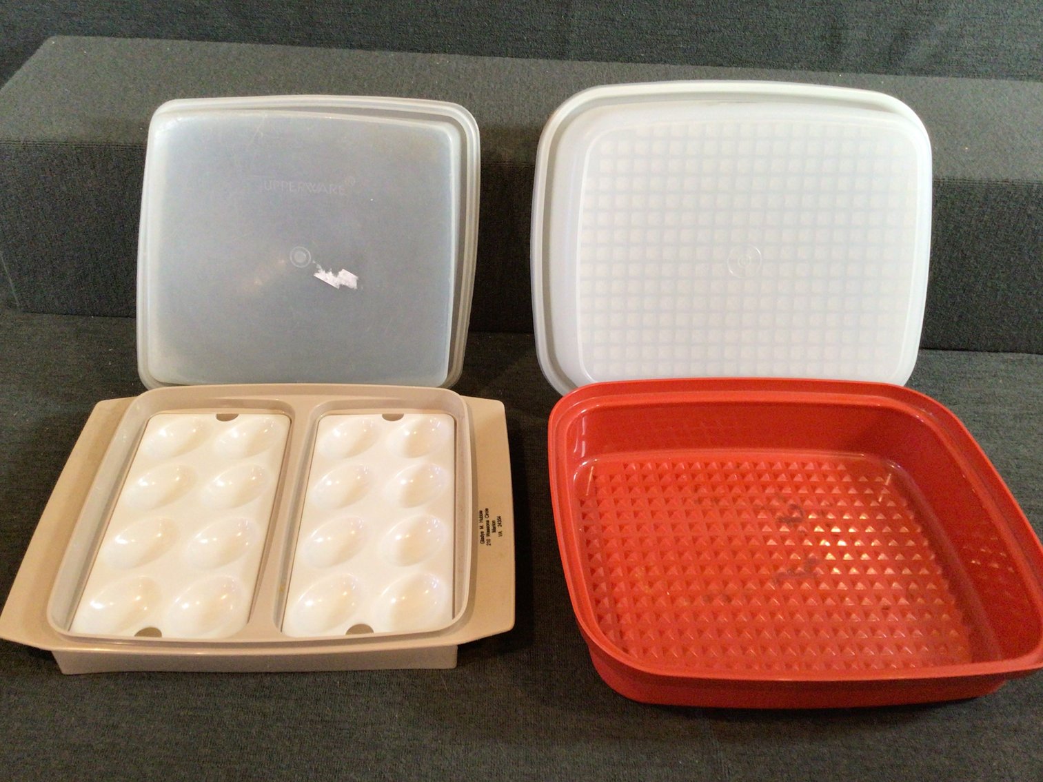 Image for Tupperware Colored Bowls