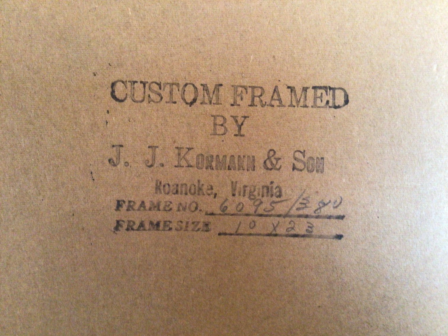 Image for Framed Art Work x 2