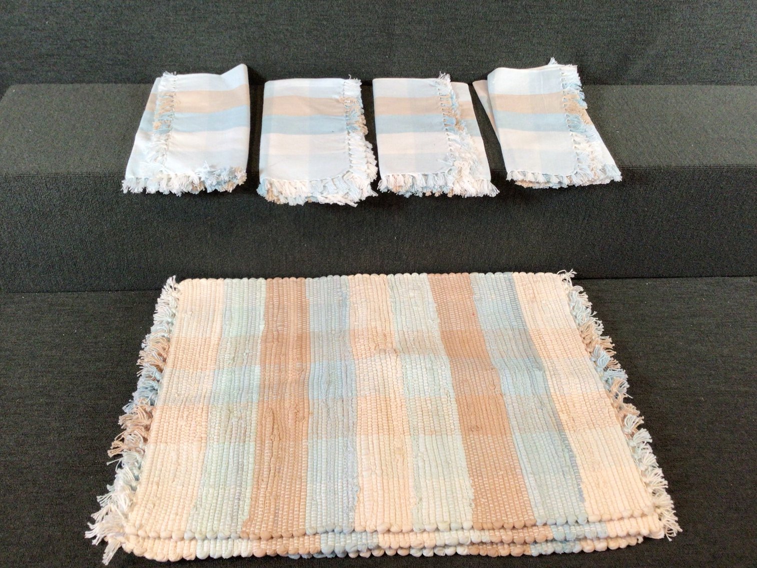 Image for Table Linens - Stripes and Lace