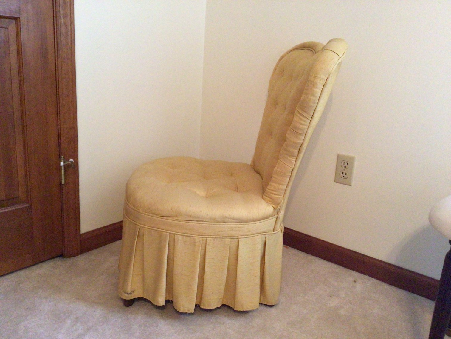 Image for Vintage Boudoir Chair & More