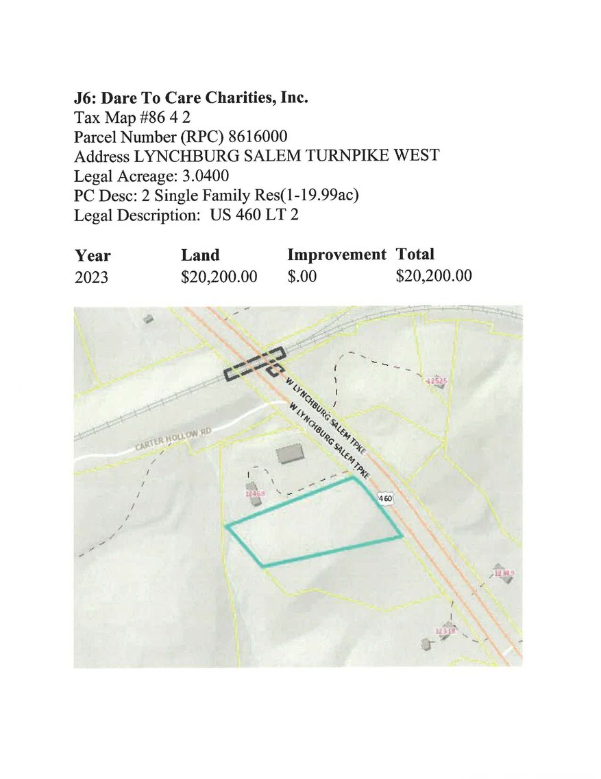 Image for JS6 - 3.04 acres +/- US 460 Lot 2, Lynchburg Salem Turnpike West
