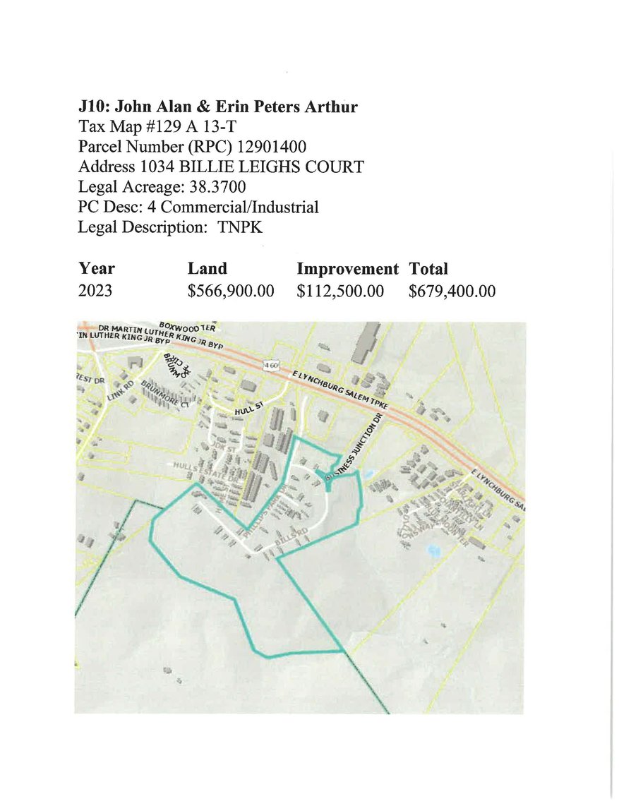 Image for REMOVED JS10 - Trailer Park, 1034 Billie Leighs Court, Bedford, 38.37 acres +/-