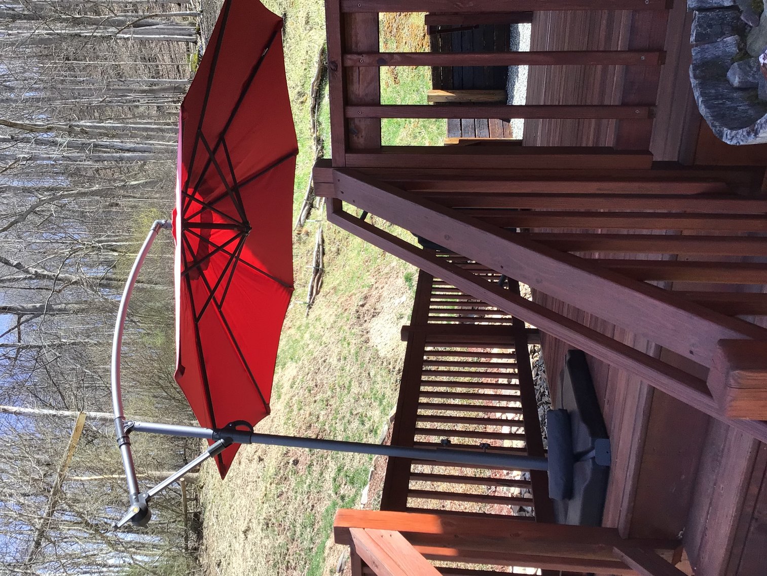 Image for Offset Patio Umbrella with Cover
