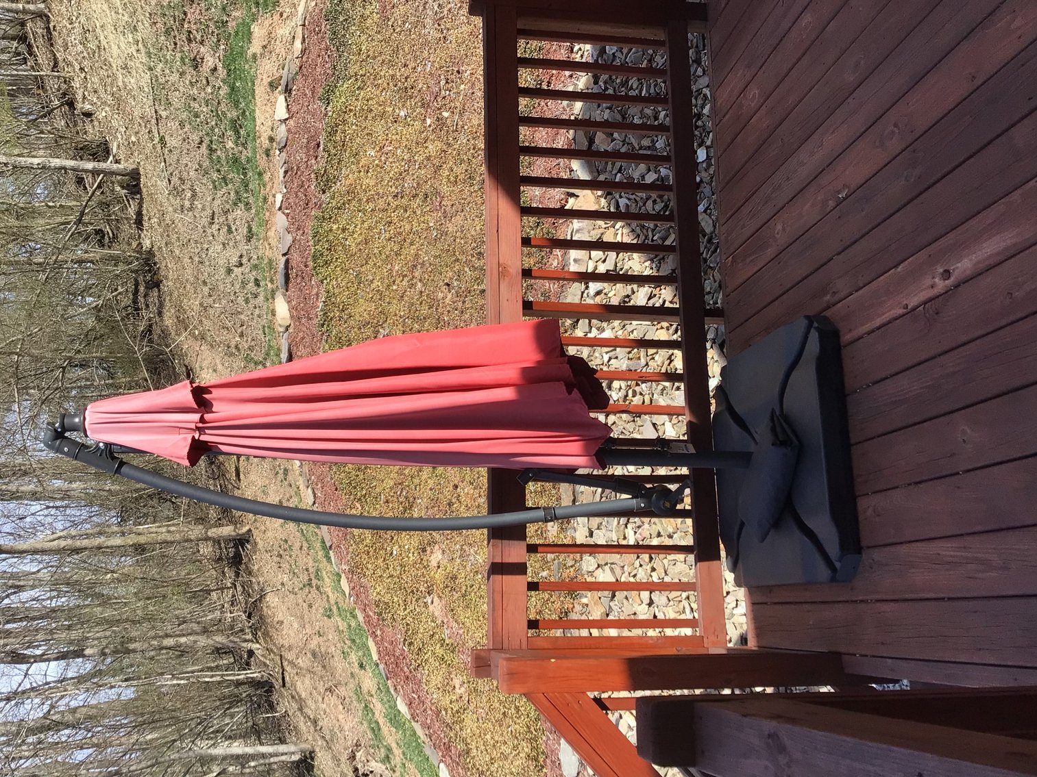 Image for Offset Patio Umbrella with Cover