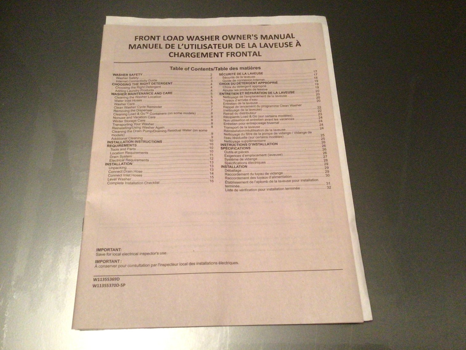 Image for Maytag Front Load Washer