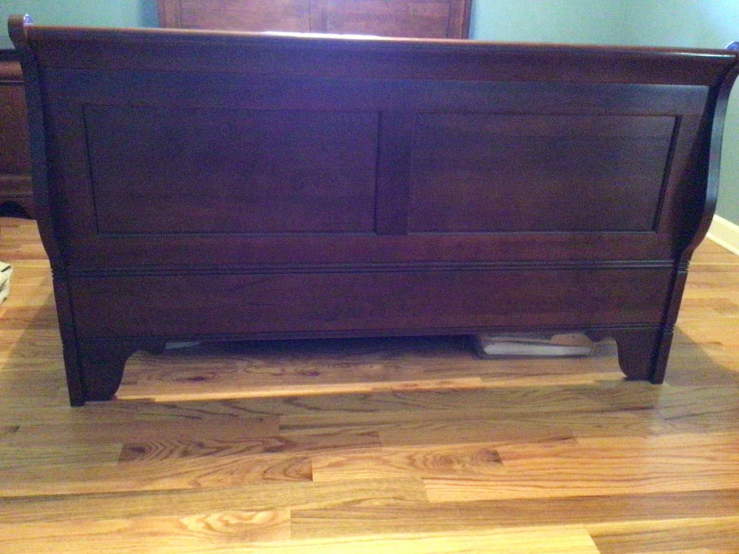 Image for Maple Sleigh Bed - Queen