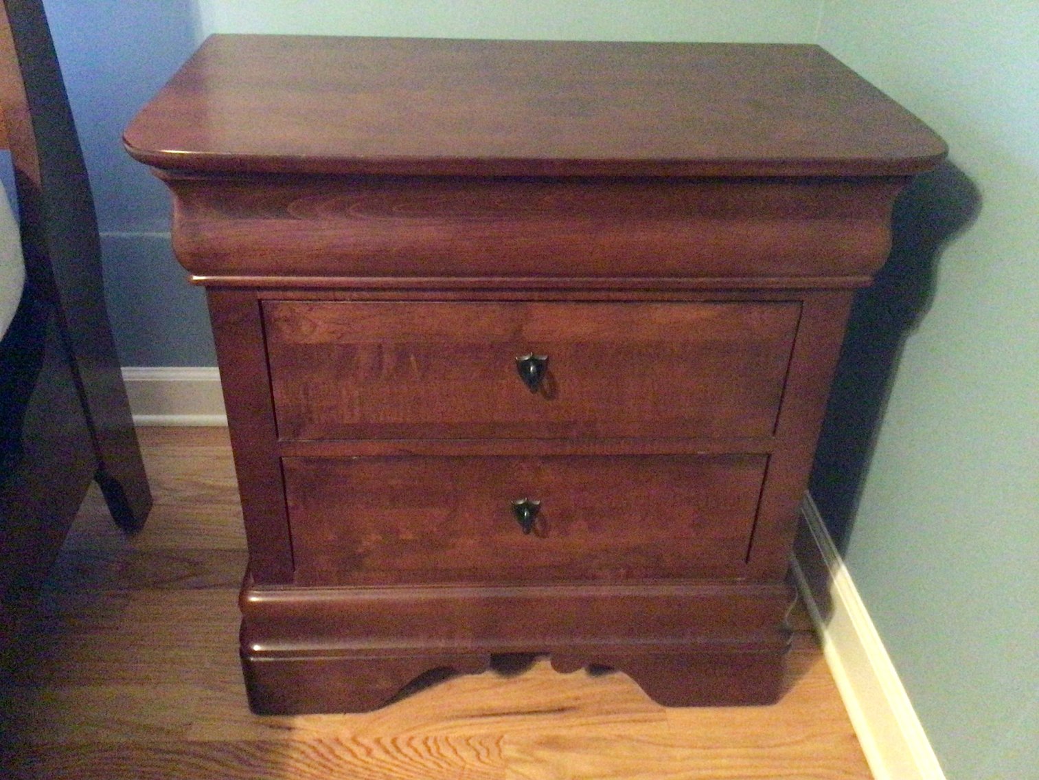 Image for Pair of Maple Nightstands