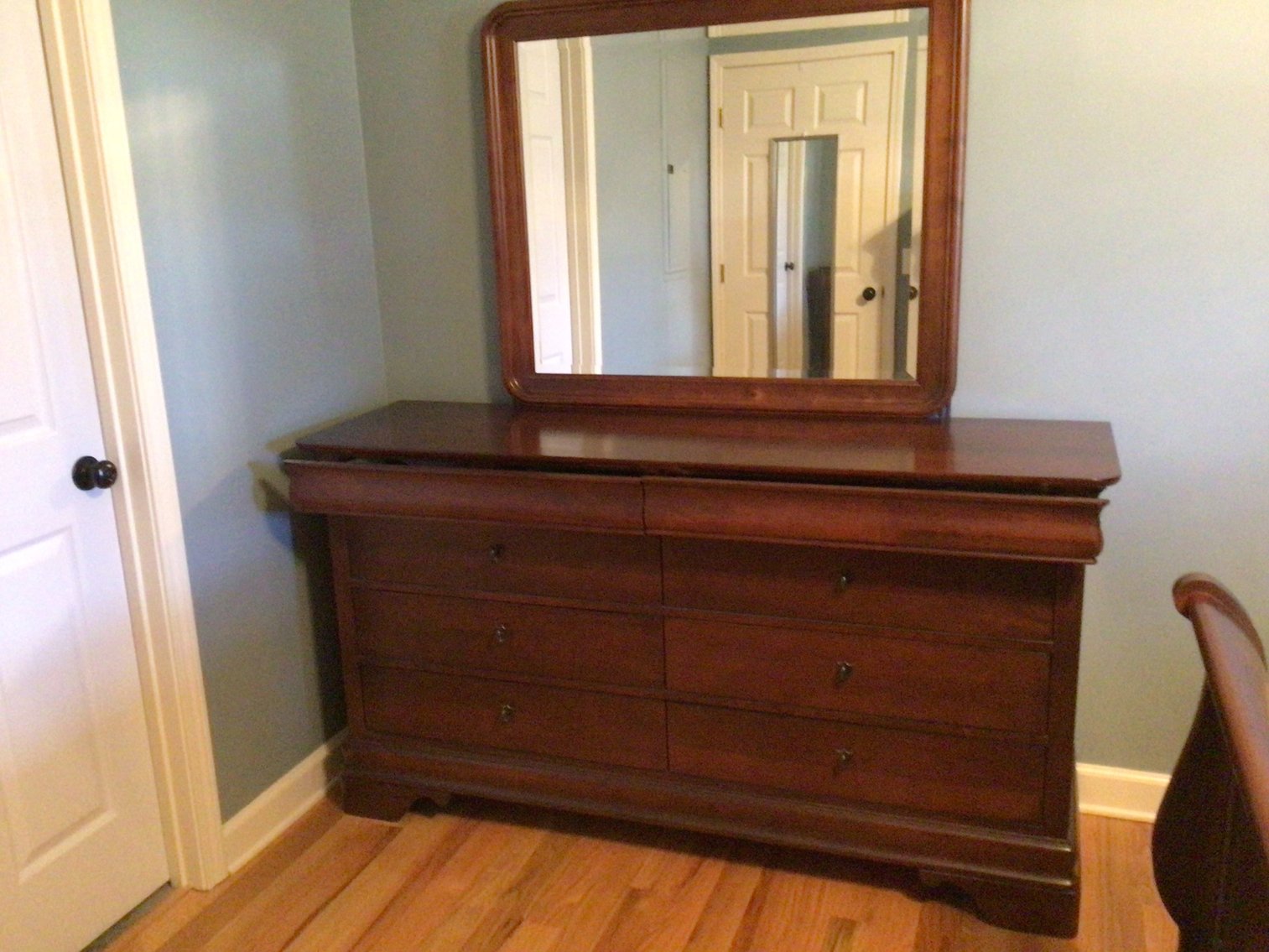 Image for Maple Mirrored Dresser