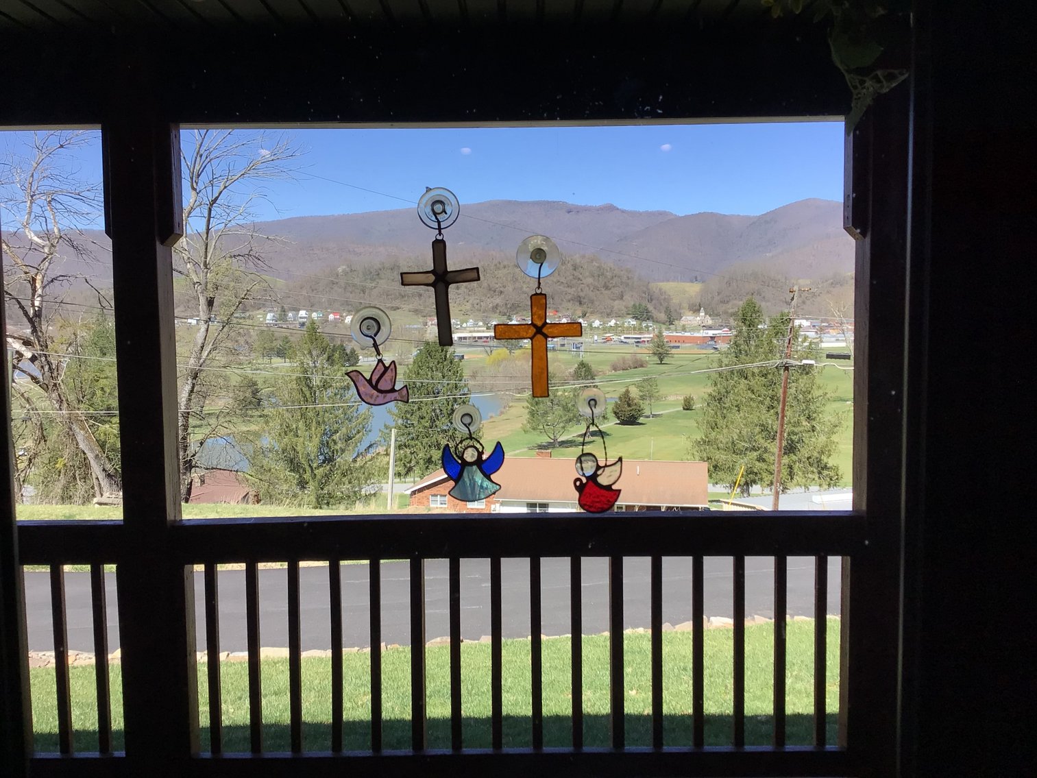 Image for Set of 5 Stained Glass Suncatchers