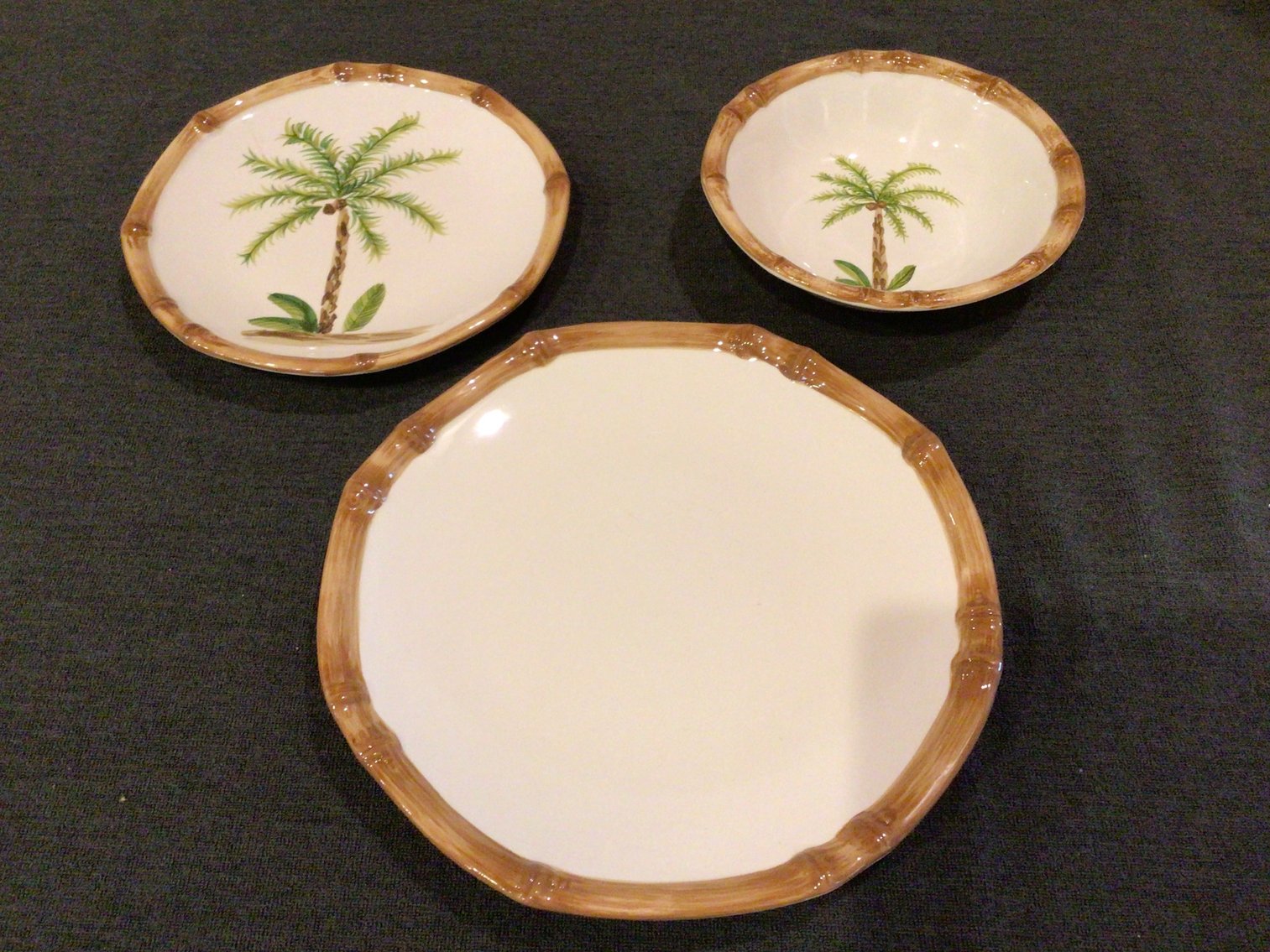 Image for Dinnerware - Palm Tree Motif