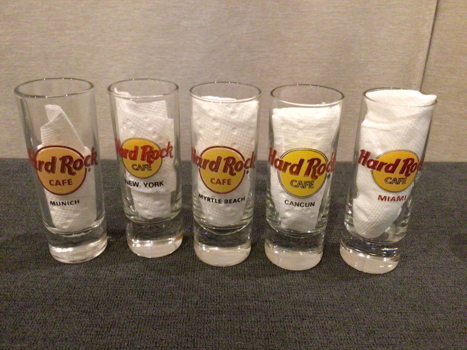 Image for 29 Souvenir/Collector Glasses - Hard Rock and More!