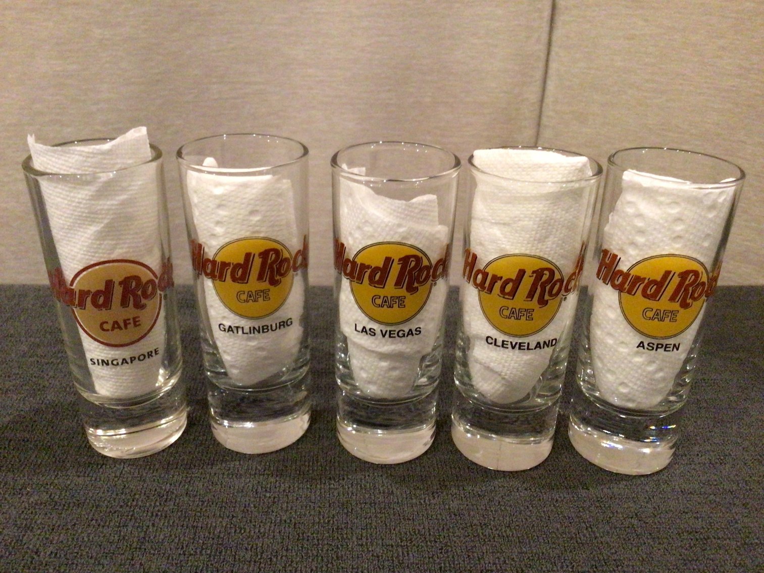 Image for 29 Souvenir/Collector Glasses - Hard Rock and More!