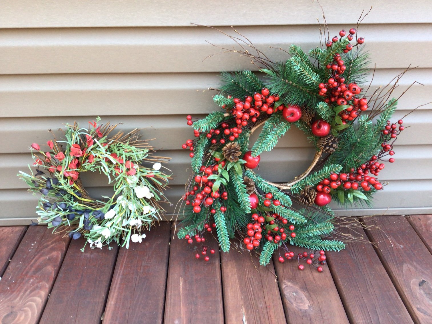 Image for Pair of Decorative Wreaths