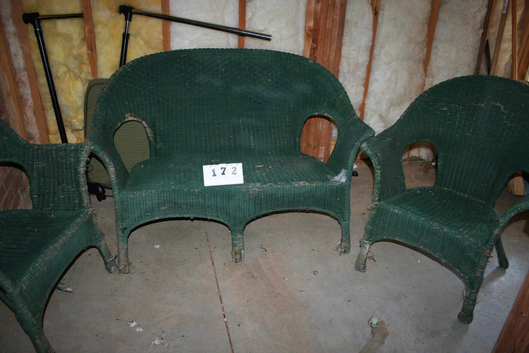 Image for Antique Wicker Set