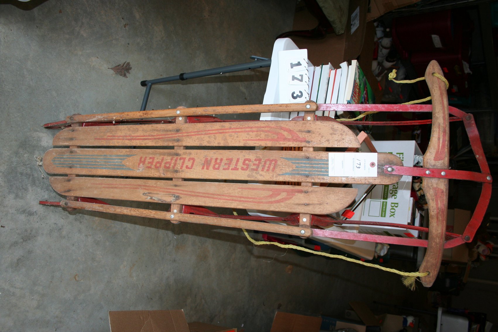 Image for Antique Western Clipper Sled