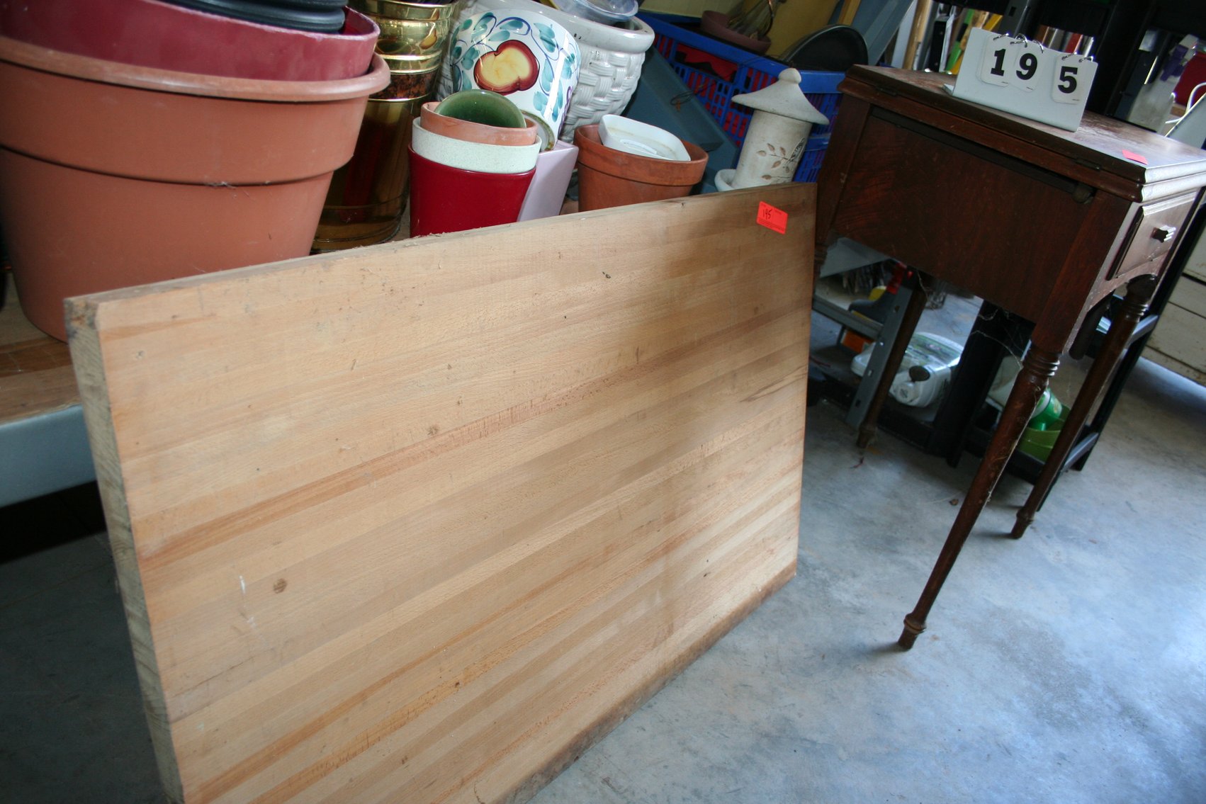 Image for Butcher Block Board / Sewing Machine