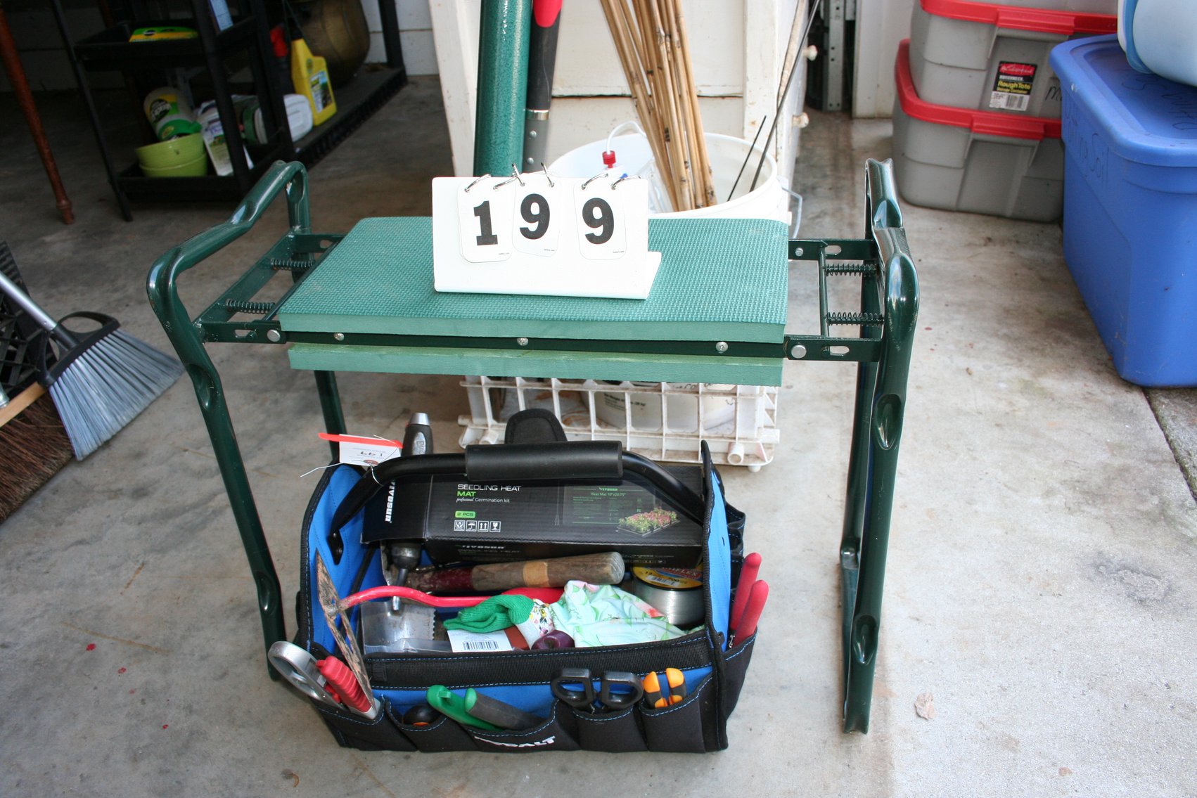 Image for Garden Tools & Seat