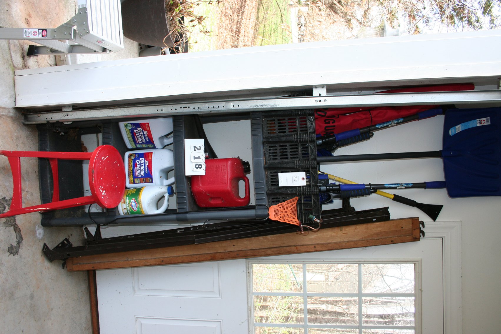 Image for Cabinet Contents / Metal Stool