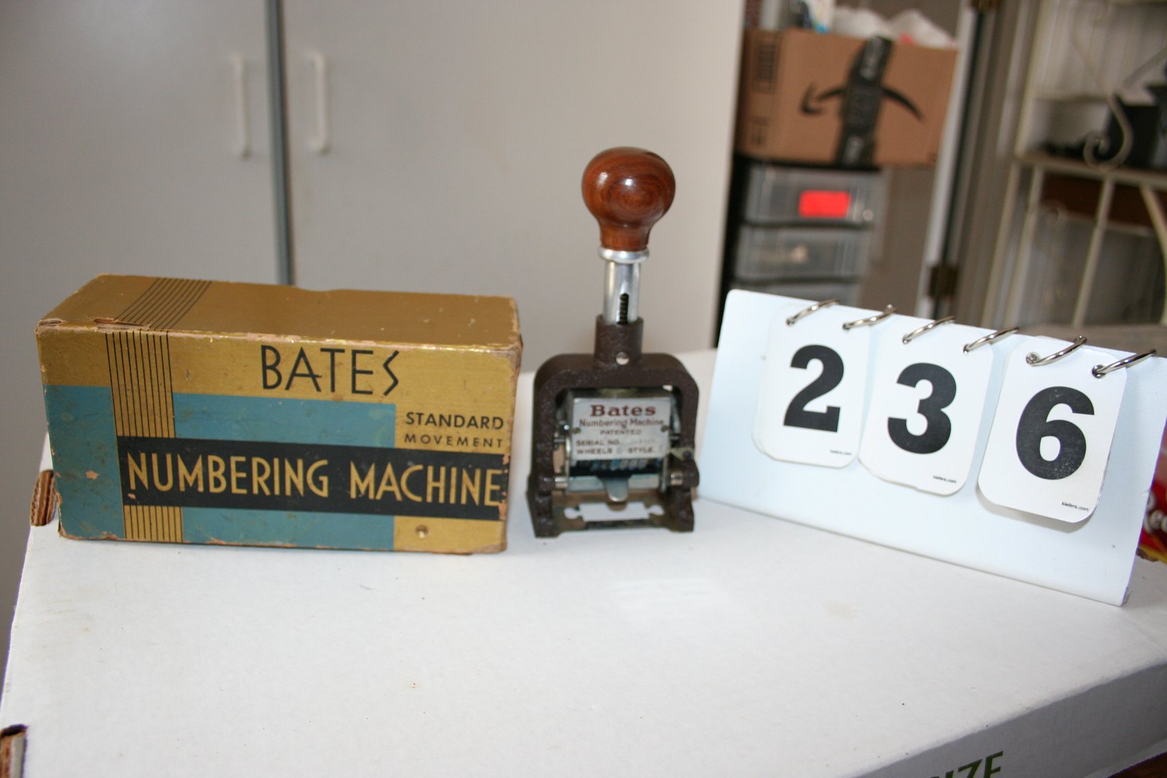 Image for Antique Bates Numbering Machine