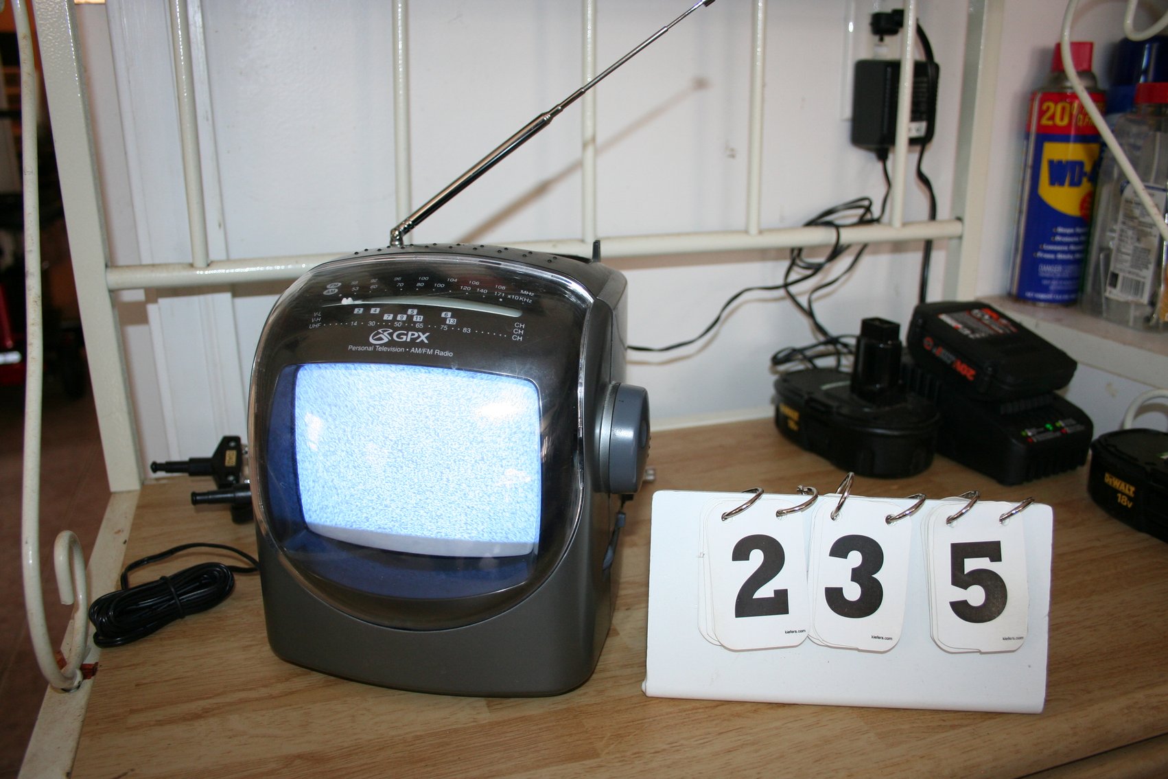 Image for G.P.X. Personal Television / AM FM Radio (Working)