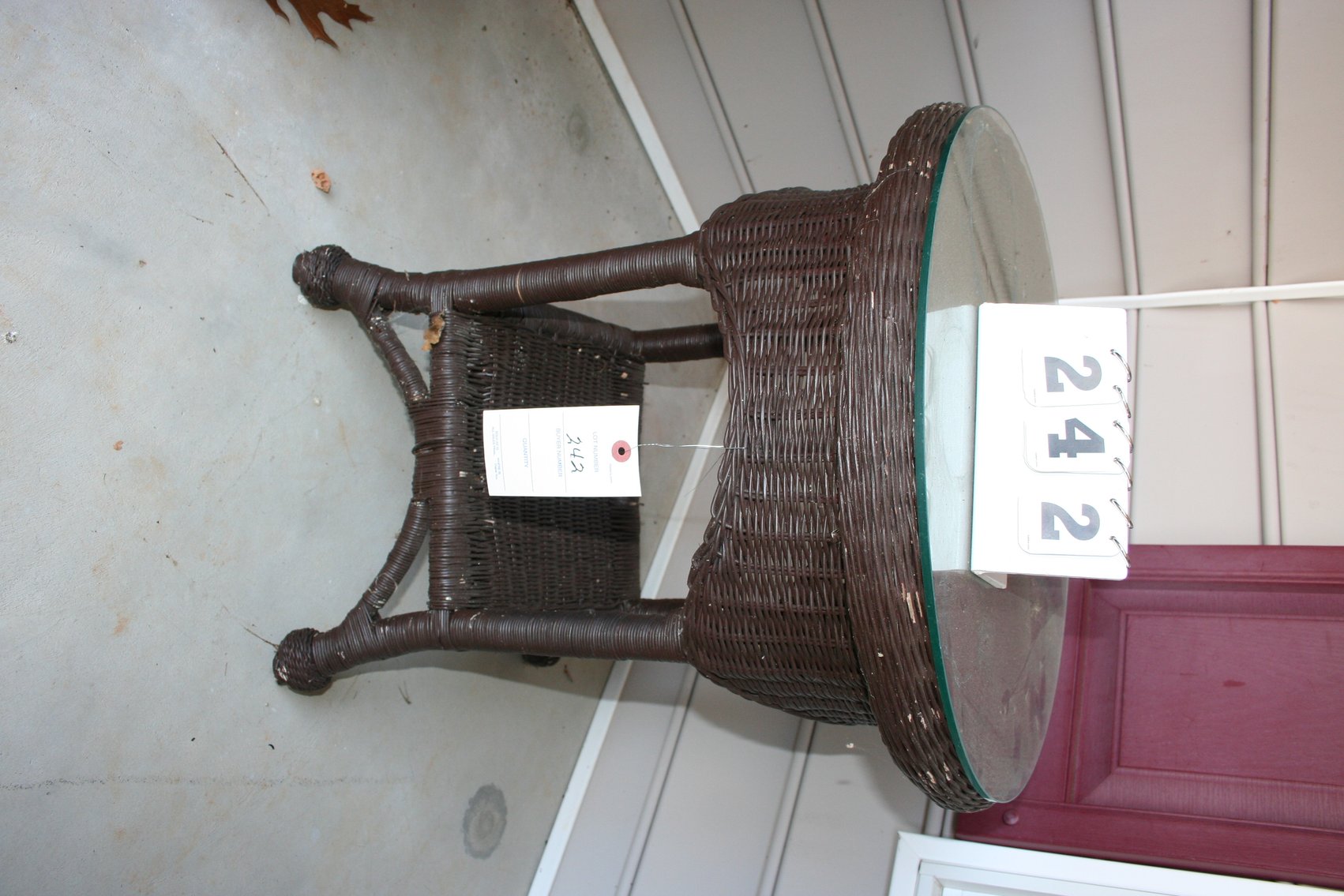 Image for Wicker Table 24