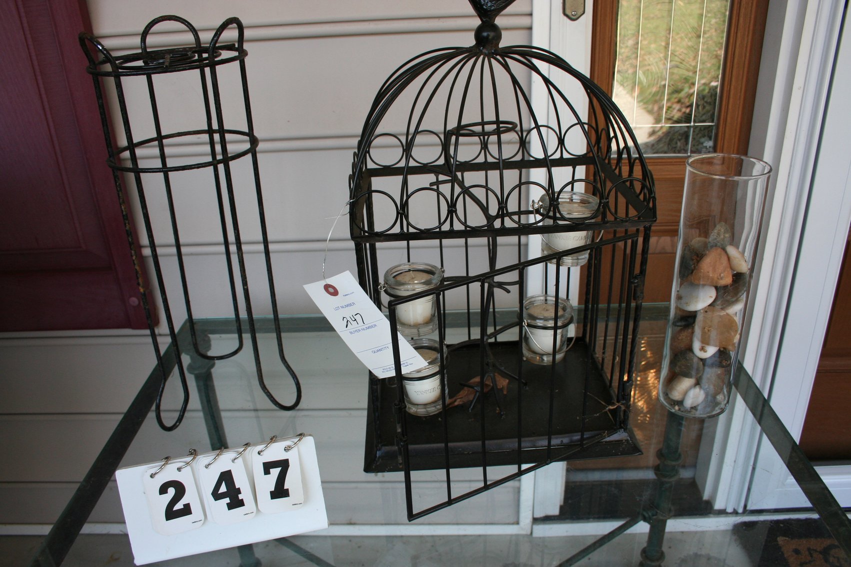 Image for Bird Cage & Candle (Metal)