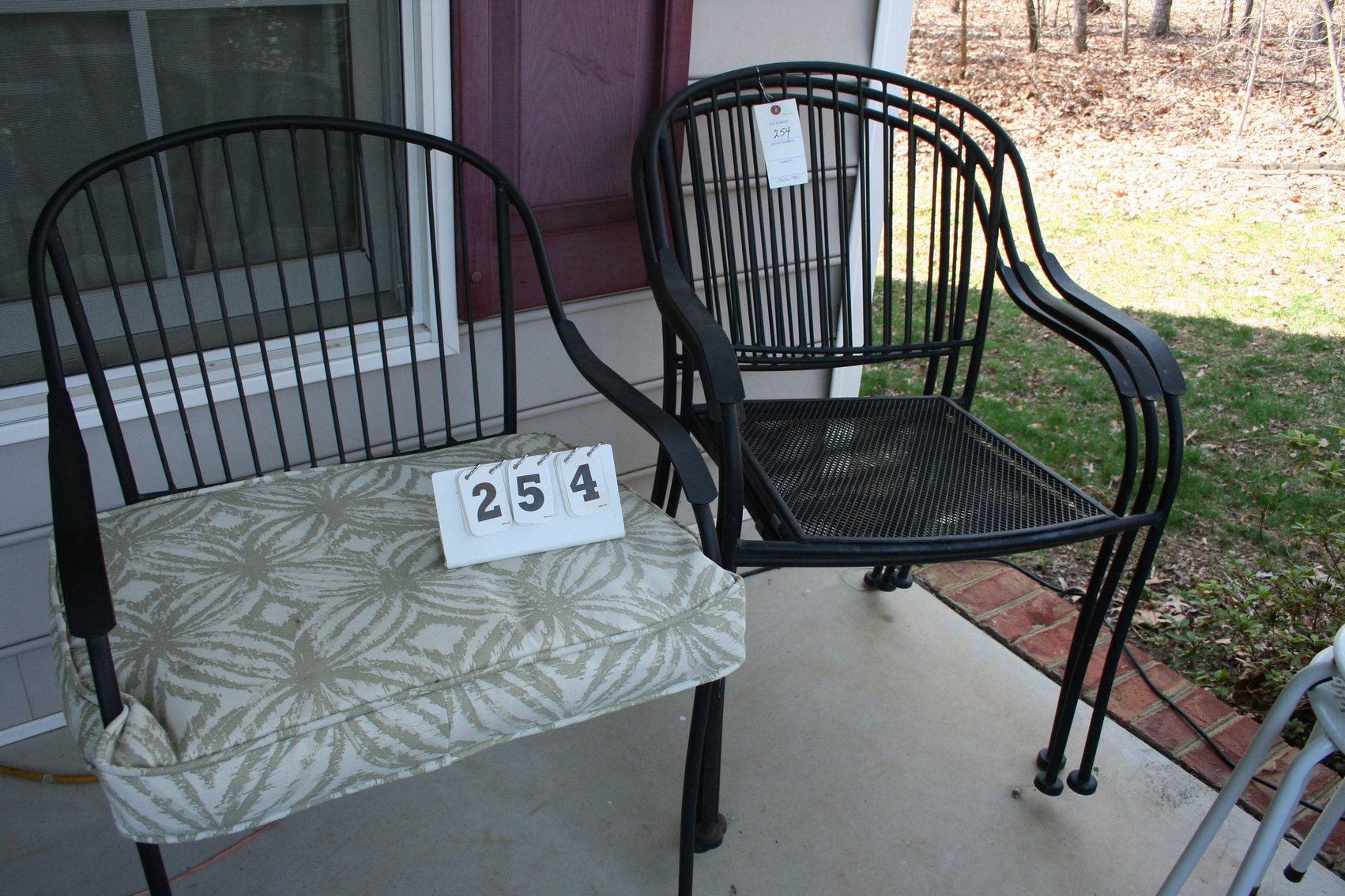 Image for 4 Heavy Iron Chairs