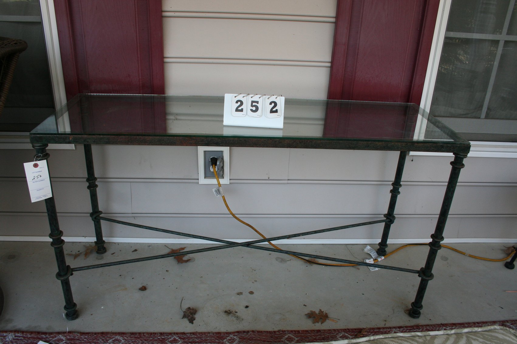 Image for Metal Glass Top 50