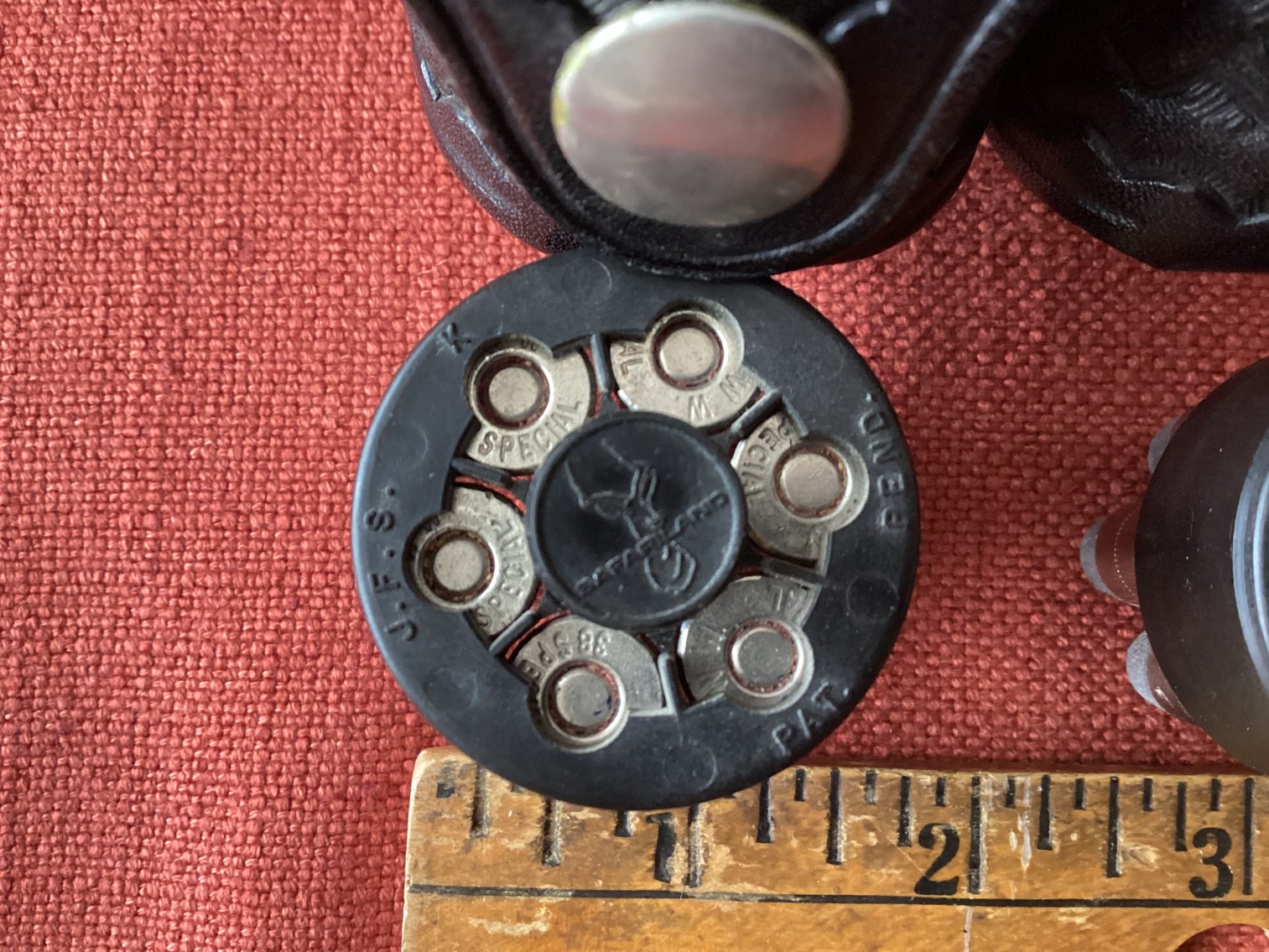 Image for HKS Tooled Leather Double Holster with 2 Safariland Six Second Reloaders