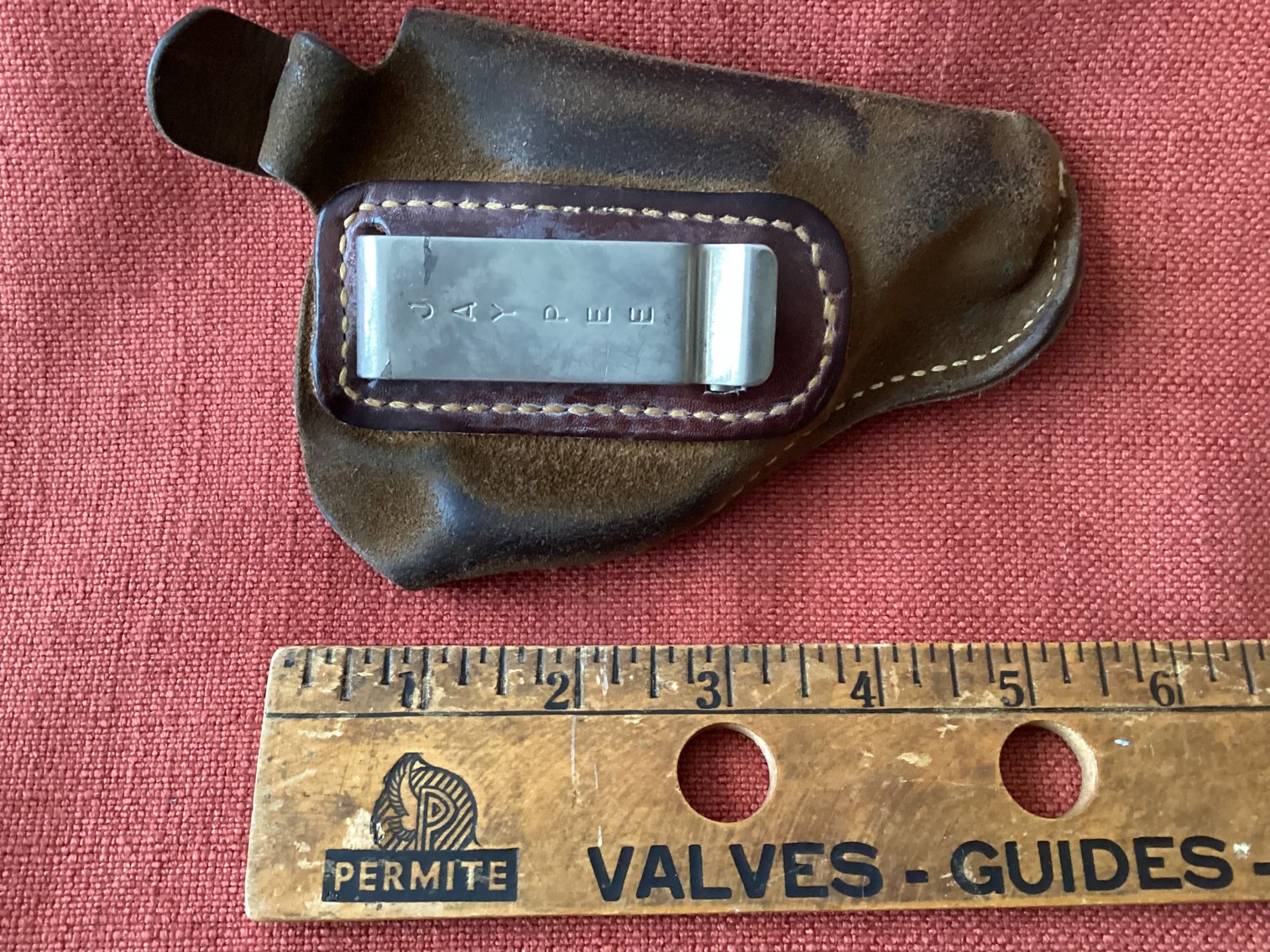 Image for Three Leather Holsters for Small Frame Hand Guns