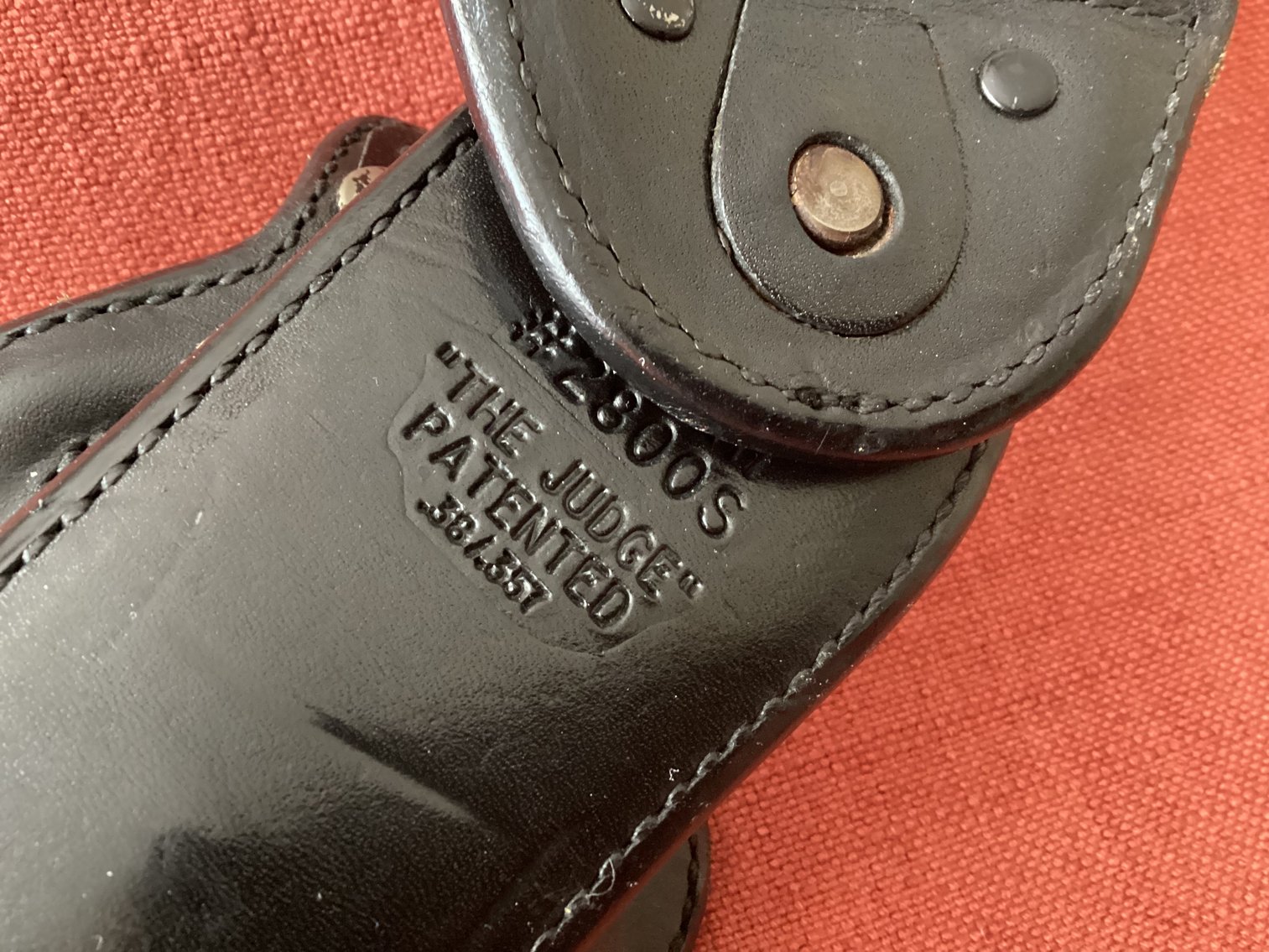 Image for Bianchi 2800S Tooled Leather Holster - 