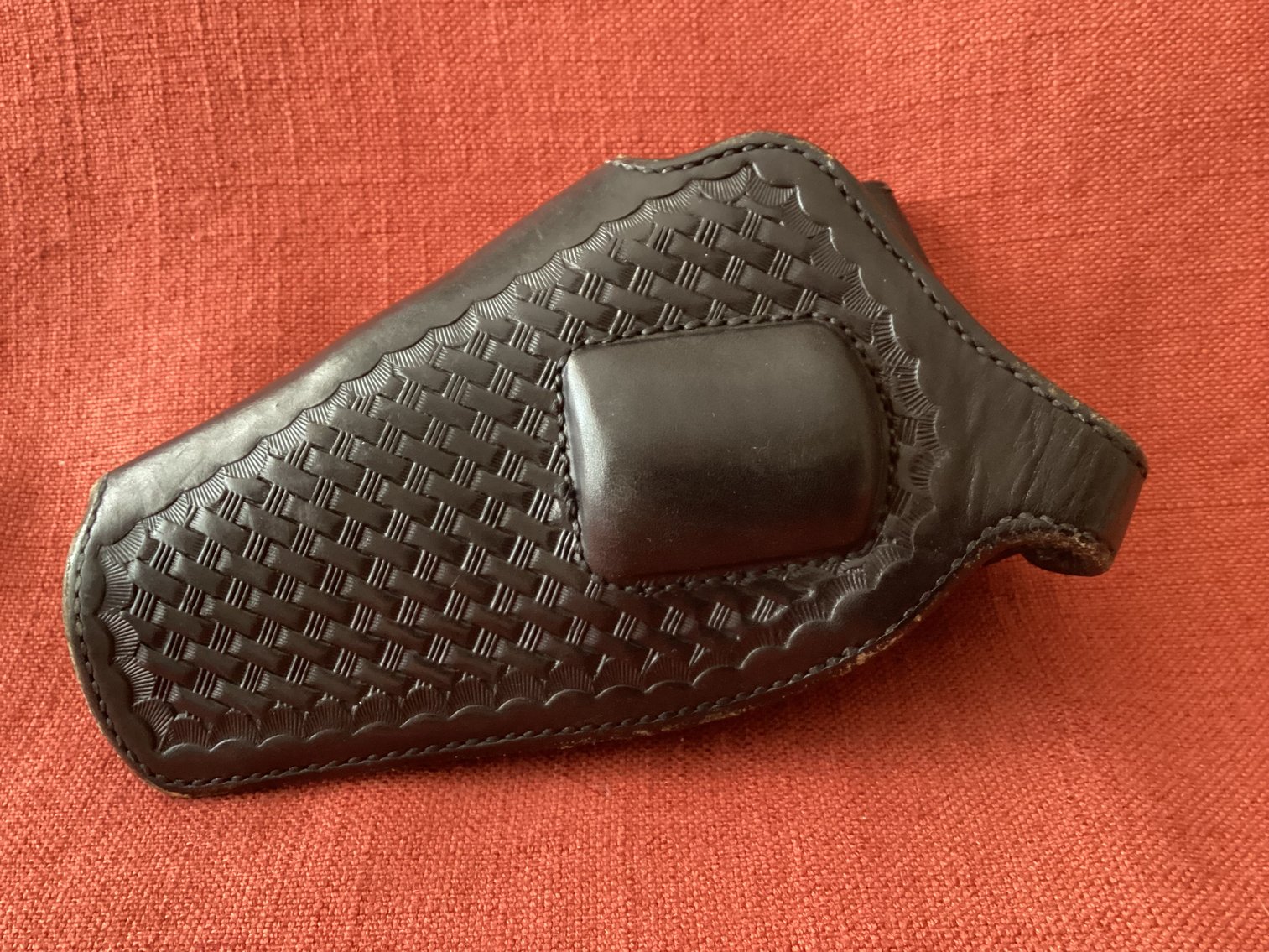 Image for Bianchi 2800 Tooled Leather Holster - “The Judge”