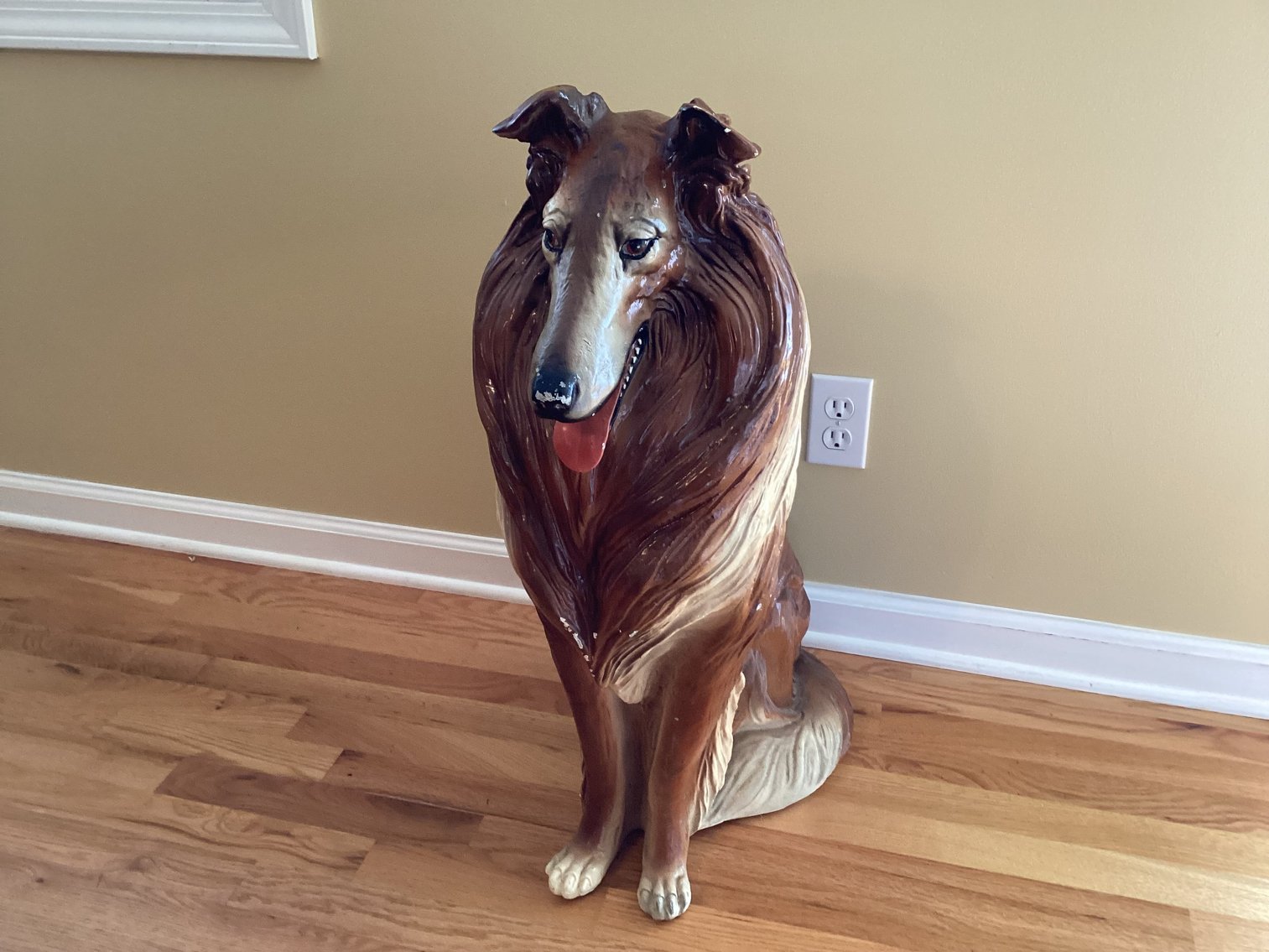 Image for Chalk Collie Dog