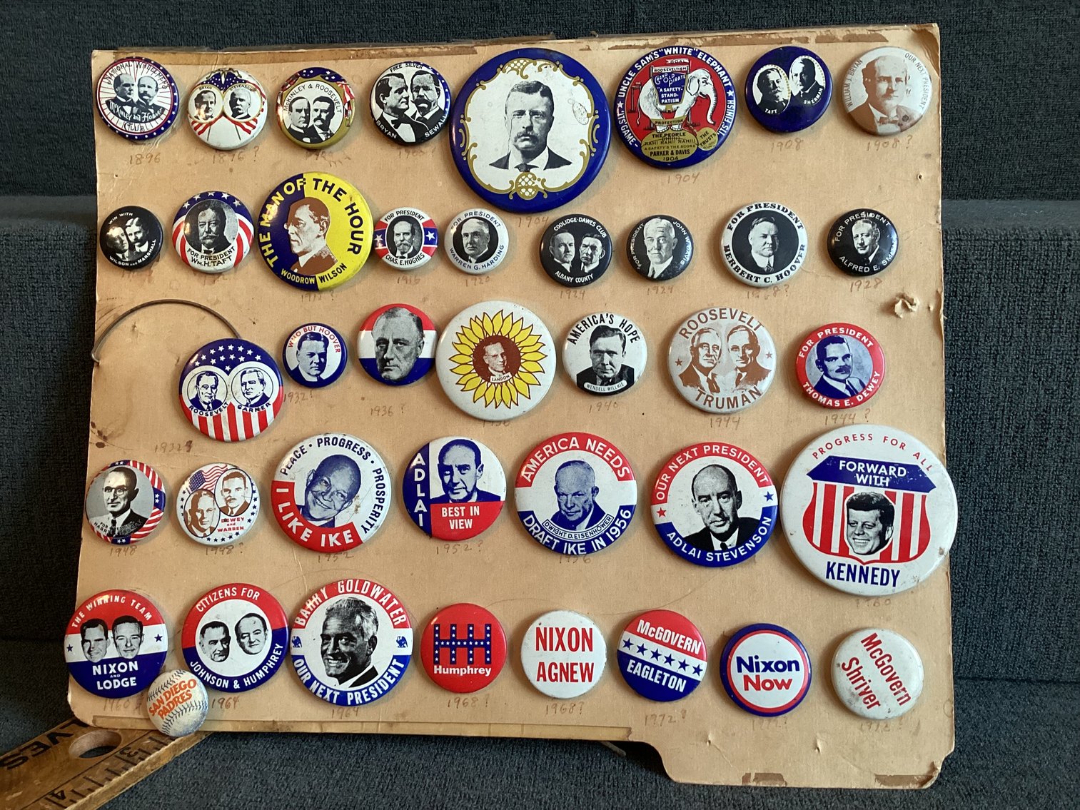 Image for Early Political Campaign Buttons