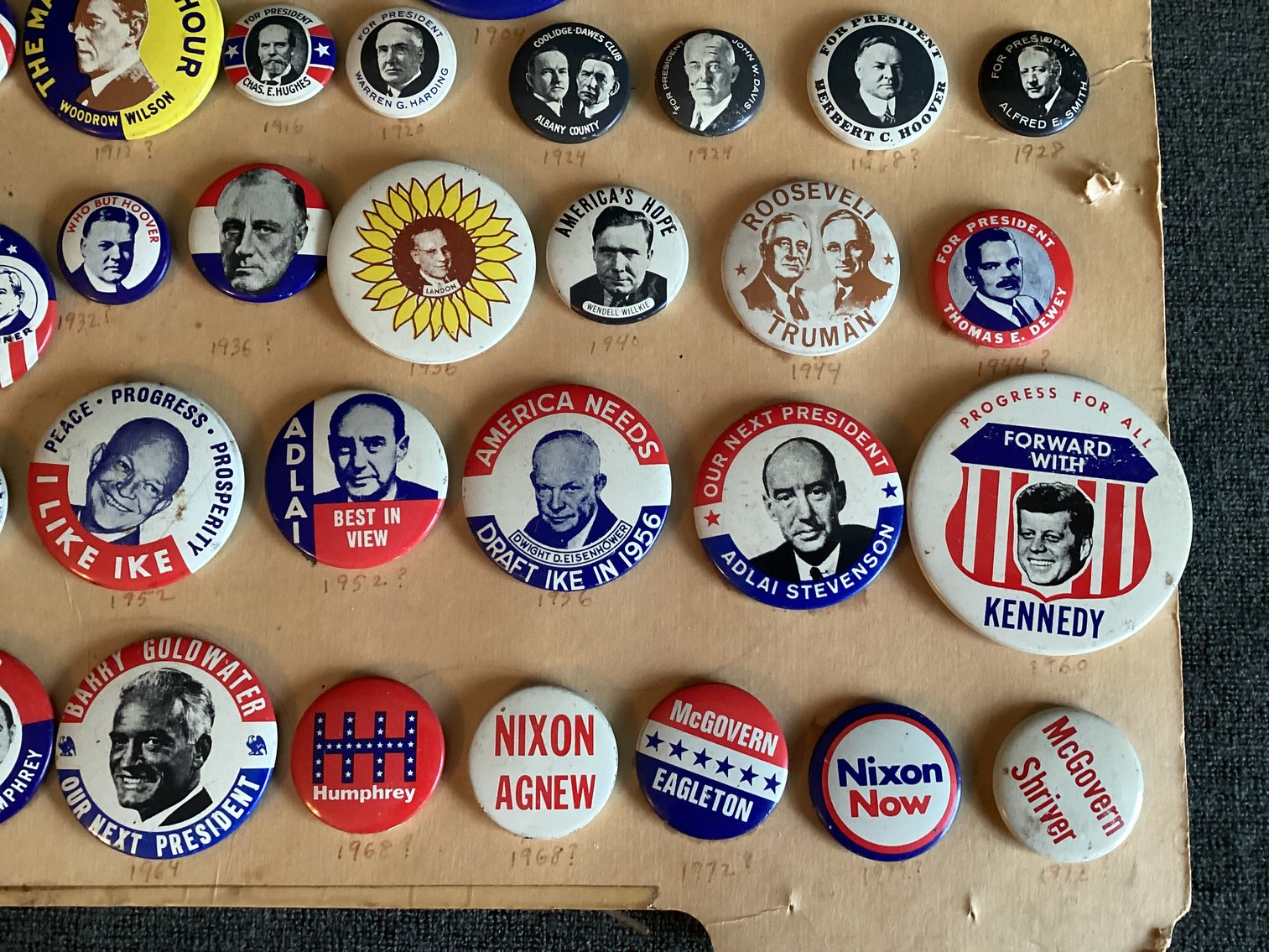 Image for Early Political Campaign Buttons